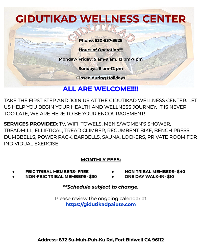 Gidutikad Wellness Center General Information