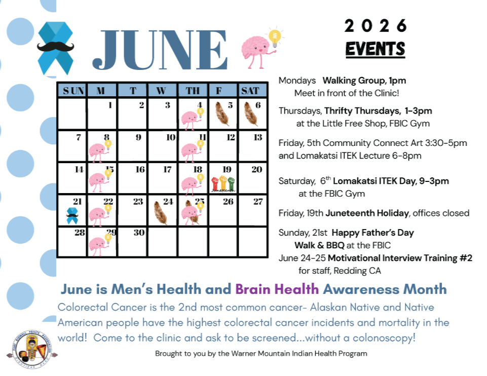 FBICC June Events Calendar